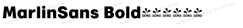 MarlinSans Bold字体转换